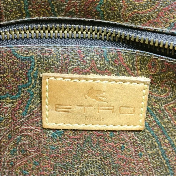 Etro Boston Handbag vintage bag - Picture 8 of 8